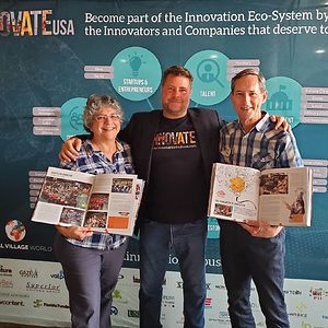 Sven and 2 Clients at Innovate USA Launch